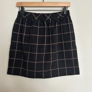 Madewell Checkered Mini Skirt